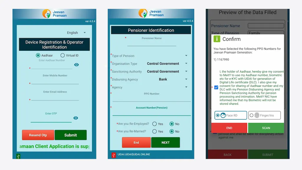 Jeevan Pramaan App Download Process